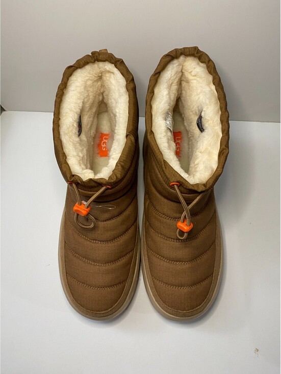 Ugg Maxxer Mini 1146714 Mens Winter US 11 Chestnut Sheepskin Lined Ripstop Boots main image 8